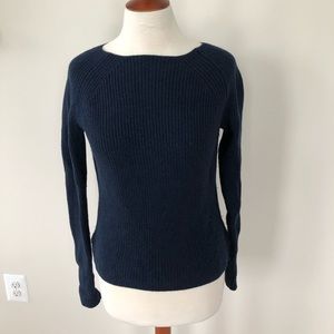 Navy Blue Wool Everlane Sweater Women’s Size S